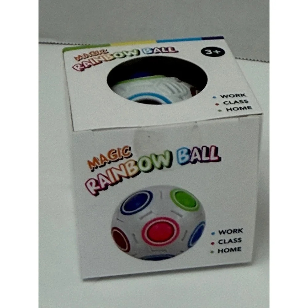 Unbranded rainbow cube
